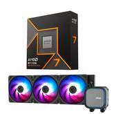 CPU AIO Combo - AMD Ryzen 7 9700X Processor with MSI MAG Coreliquid A13 360 AIO ARGB CPU Liquid Cooler 360mm Radiator LGA 1700/1851 / AM5/ AM4 Compatible