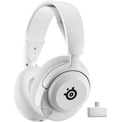 SteelSeries Arctis Nova 5 Wireless (White) (2.4GHz/Bluetooth) Spatial Surround 7.1 Gaming Headset w/ Neodymium Magnetic Driver Up To 60 HR Battery For PC, Mac, PS5, PS4, Switch, Mobile | Arctis Nova 5 (White) |