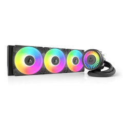 Liquid Freezer III Pro 360 A-RGB - AIO CPU Cooler, 3 x 120 mm Water Cooling, 38 mm Radiator, PWM Pump, VRM Fan, AMD AM5/AM4, Intel LGA1851/1700 Contact Frame - Black