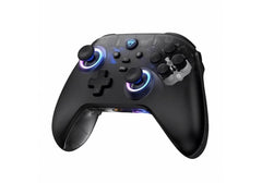 Machenike G3V2 Bluetooth Controller for Pc/Switch/Ios/Android, Hall Effect Joysticks, RGB Lighting Gaming Controller,2 Programmable Buttons,1000mah Battery - Black