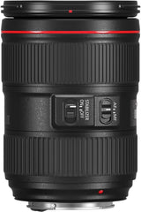 Canon EF 24-105mm f/4L is II USM Lens (1380C002) + Filter Kit + Cap Keeper + Cleaning Kit + More