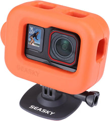SEASKY High-Polymer Foam Floating Frame Float Guard & SEASKY A1 Flexible Adhesive Surfboard Mount KIT for Insta360 Ace/Ace Pro/Ace Pro 2 Action Camera Water Sports Accessories