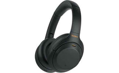 Sony WH-1000XM4 LightWeight & Comfortable Wireless Noise Canceling Headphones, HD Noise Cancelling Processor QN1, Soft Fit Synthetic Leather, With 5 Microphones, Up To 30-Hour Battery Life - Black