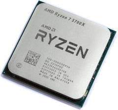 AMD Ryzen 7 8700F 8-Core Desktop Processor: 16 Threads, 65W TDP with CPU Cooler, 16MB L3 Cache, PCIe 4.0, up to 5.0 GHz Boost, AM5, Zen 4, DDR4, Precision Boost 2, OEM Tray