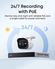 eufy PoE Bullet Outdoor Security Camera E40