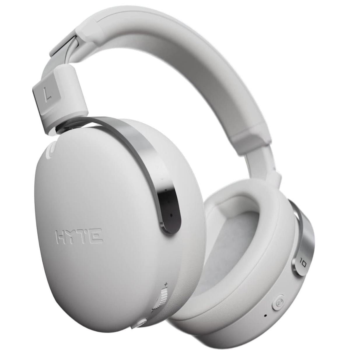 HYTE Eclipse HG10 (2.4GHz) Wireless Gaming Headset, USB Type-A to Type-C Charging, To 30 Hour Battery Life, Removable Unidirectional Mic, MultiPlatform Support: PC/Mac, PlayStation 4/5, Nintendo Switch - Matte White | HS-HYTE-001 | HYTE Eclipse HG10 (2.4GHz) Wireless Gaming Headset, USB Type-A to Type-C Charging, To 30 Hour Battery Life, Removable Unidirectional Mic, MultiPlatform Support: PC/Mac, PlayStation 4/5, Nintendo Switch - Matte White | HS-HYTE-001 |