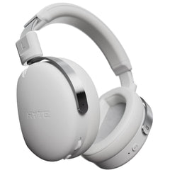 HYTE Eclipse HG10 (2.4GHz) Wireless Gaming Headset, USB Type-A to Type-C Charging, To 30 Hour Battery Life, Removable Unidirectional Mic, MultiPlatform Support: PC/Mac, PlayStation 4/5, Nintendo Switch - Matte White | HS-HYTE-001 | - CompuMe