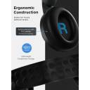 Lenovo Legion H300 Stereo Gaming Headset, Noise-Cancelling Mic, Memory Foam & PU Leather Earcups, Stainless Steel Headband, PC, PS4, Xbox One, Nintendo Switch, Mac, GXD0T69863, Black