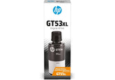 HP GT53XL 135-ml Black Original Ink Bottle (1VV21AE) | High Yield ~6,000 Pages, Pigment-based, For HP Smart Tank 500, 515, 530, 615 & Ink Tank 315, 415 Series