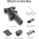 DJI Osmo Mobile 8P Advanced Tracking Combo, 3-Axis Smartphone Gimbal Stabilizer with AI Tracking Module, Gesture Control, Fill Light, Built-in Extension Rod & Tripod, Up to 10-Hour Battery, Black