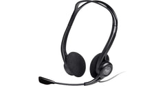 Logitech 960 USB, Noise-cancelling w/ Mute Button Stereo Headset, Easy plug-and-play.