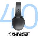 Skullcandy Crusher 540 Active Wireless Bluetooth Headphones with Multi-Sensory Bass, Noise Isolating Over-Ear Fit, Sweat and Water Resistant, 40 Hours Battery, Microphone for iPhone Android - Soft