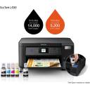 Epson EcoTank L4260 Home ink tank printer Double sided A4 Color 3 in 1 printer with Wi Fi Direct, Smart Panel Connectivity and LCD screen, Black, Compact