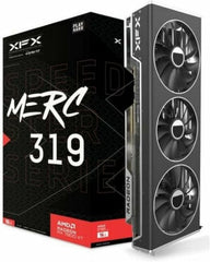 Speedster MERC319 RX 7800 XT Black Gaming Graphics Card 16GB GDDR6 HDMI 3xDP, AMD RDNA 3 RX-78TMERCB9