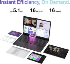 ME2 Customized Laptop, Created Using Lenovo ThinkPad E14 Gen 7 AI Business 14" FHD+ Laptop, AMD Ryzen 7 250, 8GB/16GB/32GB, 64GB DDR5 RAM, 512GB/1TB/, 2TB SSD, Fingerprint, Backlit KB, Win 11 Pro