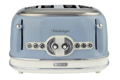 Ariete Toaster 4 Slice, 1600Watts, Blue - 156