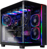 King 95 Gaming PC, AMD Ryzen 7 7800X3D 4.2GHz, AMD RX 9070XT 16GB VRAM, 1TB Gen4 NVMe SSD, 24GB DDR5 RAM 6000, 850W Gold ATX 3 PSU, 360 ARGB AIO, WI-FI 5, Windows 11, Desktop