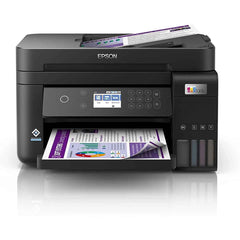 Epson Ecotank L6270 3 In 1 Office Ink Tank Printer A4 Colour Printer W/ Adf Wi Fi & Lcd Screen Black