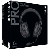 Logitech G PRO X 2 Lightspeed Wireless (Black) 7.1 Surround Gaming Headset, Tri Mode (Bluetooth/2.4GHz/3.5mm) Detachable Boom Mic, 50mm Graphene Drivers, DTS:X Headphone 2.0, Up To 50 Hours Battery, For PC, PS5, PS4 | G PRO X 2 Lightspeed Wireless Black |