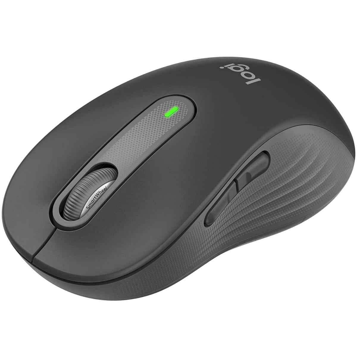 Logitech Signature M650 Wireless Mouse For Small To Medium Sized Hands 2 Year Battery Silent Clicks Customizable Side Buttons Bluetooth For Pc/mac/multi Device/chromebook Graphite