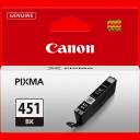 CANON CLI-451BK Black Genuine Ink Cartridgec, Prints Up to 495 A4 Pages
