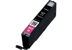 CANON CLI-451M Magenta Genuine Ink Cartridge, Prints Up to 298 A4 Pages