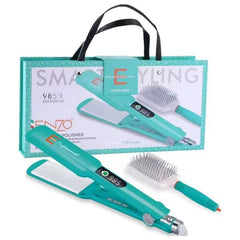 Enzo Hair Straightener Ceramic, Up To 200C, Multi Color - EN-1291