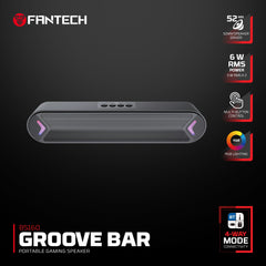 Fantech Bluetooth Speaker Groove Bar BS160 Black