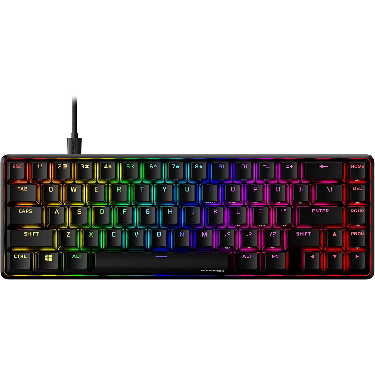 Hp Hyperx Alloy Origins 65 Mechanical 65% Form Faor Linear Red Switch Rgb Led Backlit Keyboard - CompuMe Hp Hyperx Alloy Origins 65 Mechanical 65% Form Faor Linear Red Switch Rgb Led Backlit Keyboard - CompuMe