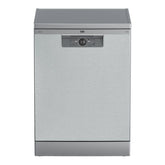 BDFN26460X/Beko Dishwasher 6 Programs , silver,3 sprays