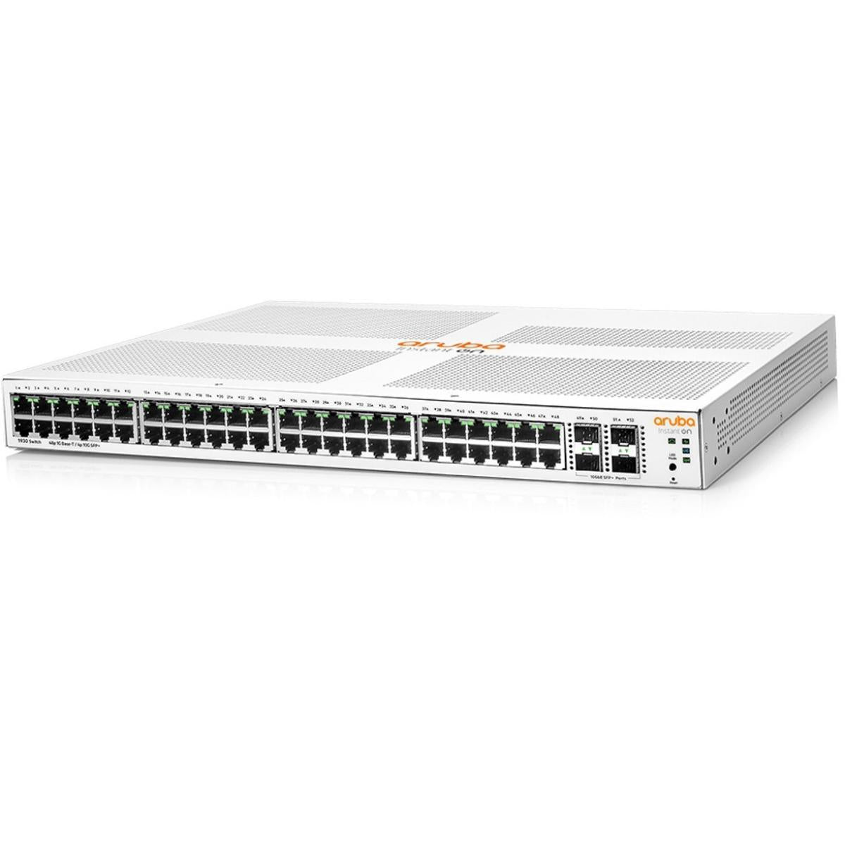 Aruba Instant On 1930 52 Port Gb Ethernet 48xge 4x1g/10g Sfp+ L2+ Smart Switch Aruba Instant On 1930 52 Port Gb Ethernet 48xge 4x1g/10g Sfp+ L2+ Smart Switch