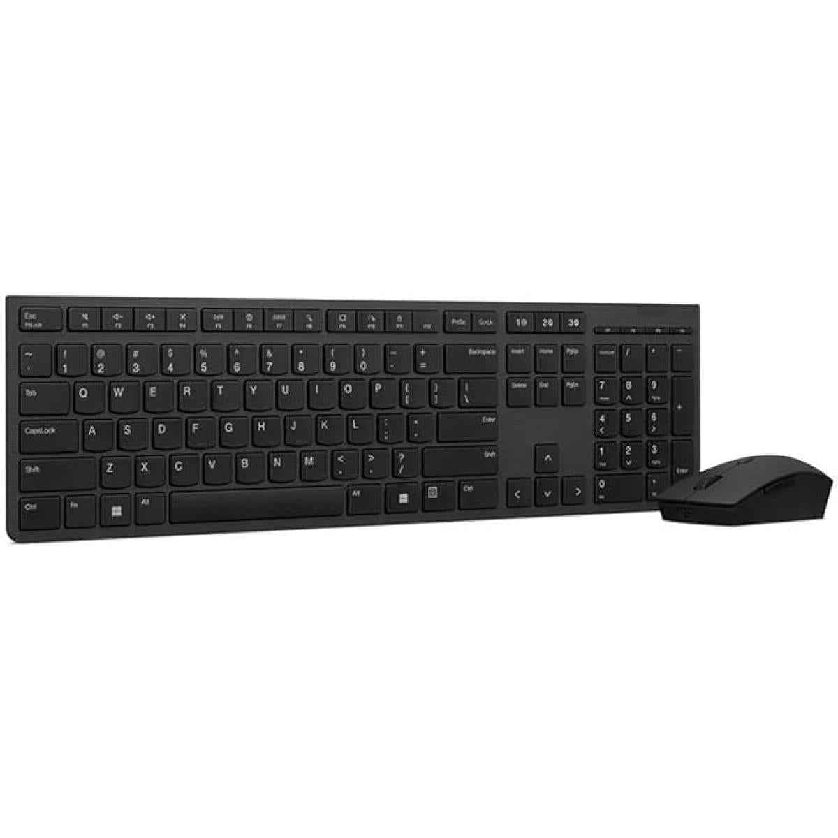 Lenovo Professional Slim Wireless Combo Chargeable Keyboard & Chargeable Mouse Arabic / English Layout