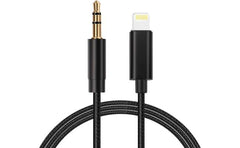 Lightning To 3.5 Aux Braided Audio Adapter Cable
