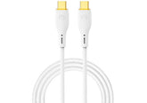 WIWU Vigor Ultra Fast 100W Type-C To Type-C (USB-C to USB-C) Charging Cable 1.2m - White