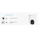 EZVIZ H8c 4G Outdoor Pan & Tilt Security Camera, 2K Resolution, Cellular LTE, Night Vision, CS-H8c-R200-1K3KFL4GA, 360-Degree Visual Coverage, Smart AI Human Detection, Auto-Tracking, Weatherproof Housing