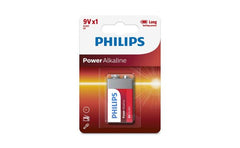Philips 6lr61p1b/97 Power Alkaline Batteries 9v 1 Pc/pack