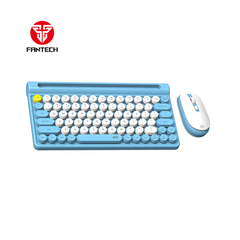 Fantech GO MOCHI 80Keys WK897 Wireless Keyboard Mouse Combo - Blue Mint