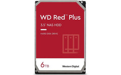 Western Digital 6TB WD Red Plus NAS Internal HDD 256 MB Cache 3.5" Internal HDD