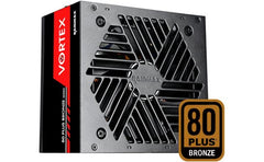 Raidmax Vortex 700w 80+ Bronze ATX Continuous Power with 120mm Quiet Fan Active PFC Power Supply , Black