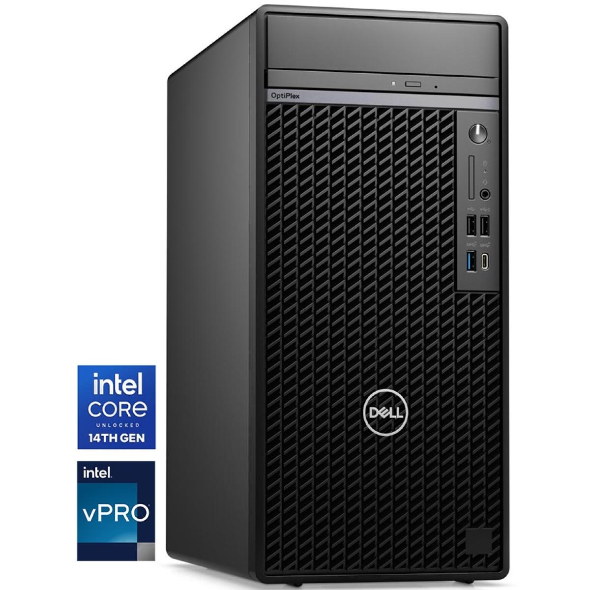 Dell OptiPlex Tower Plus 7020 Business Desktop 14th Gen Intel Core i7-14700 vPro, 8GB DDR5 Memory, 512GB M.2 PCIe NVME SSD, w/ Internal Speaker & 260W Bronze Power Supply | OptiPlex Tower Plus 7020 | - CompuMe Dell OptiPlex Tower Plus 7020 Business Desktop 14th Gen Intel Core i7-14700 vPro, 8GB DDR5 Memory, 512GB M.2 PCIe NVME SSD, w/ Internal Speaker & 260W Bronze Power Supply | OptiPlex Tower Plus 7020 | - CompuMe
