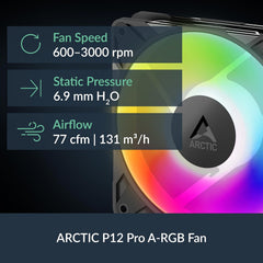 Liquid Freezer III Pro 360 A-RGB - AIO CPU Cooler, 3 x 120 mm Water Cooling, 38 mm Radiator, PWM Pump, VRM Fan, AMD AM5/AM4, Intel LGA1851/1700 Contact Frame - Black