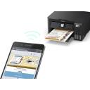 Epson EcoTank L4260 Home ink tank printer Double sided A4 Color 3 in 1 printer with Wi Fi Direct, Smart Panel Connectivity and LCD screen, Black, Compact