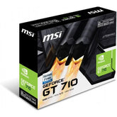 Msi Nvidia Geforce Gt 710 2gb Ddr3 Pci Express 2.0 X16 Low Profile Video Card