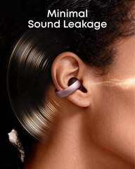 Soundcore AeroClip Open-Ear Clip-On Wireless Earbuds – Pink