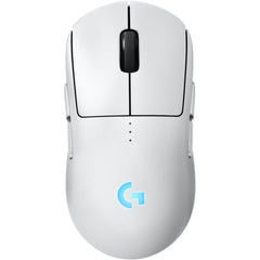 Logitech G PRO 2 Lightspeed Wireless Gaming Mouse, Right- or Left-Handed Mouse with up to 4 Customizable and Switchable Magnetic Side Buttons, 44K DPI Sensor, USB-C Charging, for PC/Mac - White | Logitech G PRO 2 |