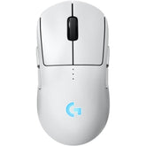 Logitech G PRO 2 Lightspeed Wireless Gaming Mouse, Right- or Left-Handed Mouse with up to 4 Customizable and Switchable Magnetic Side Buttons, 44K DPI Sensor, USB-C Charging, for PC/Mac - White | Logitech G PRO 2 |