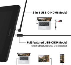 2021 HUION KAMVAS 16 Graphics Drawing Tablet and10 Pack Replacement Nibs PN05A and Huion Artist Glove