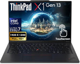 Lenovo ThinkPad X1 Carbon Gen 13 Business AI Laptop, Intel Core Ultra 7 255U Processor, 14" FHD+ Touchscreen, 32GB DDR5 RAM, 1TB SSD PCIe , WiFi 6E + BT, Backlit KB, FHD Webcam, Win 11 Pro - Black