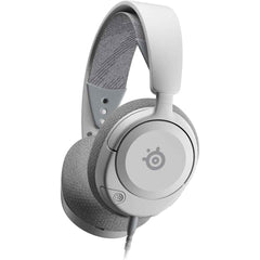 SteelSeries Arctis Nova 1 (White) Wired 3.5mm Gaming Headset w/ Hi-Fi Driver Surround Spatial Audio Ultra Lightweight Design w/ Noise-Cancelling Mic For PC, Mac, PS5/PS4, Switch, Xbox | Arctis Nova 1 (White) |