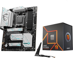 Micro Center AMD Ryzen 7 7800X3D CPU Processor with PRO B850-P WiFi Motherboard (ATX, AM5, DDR5, PCIe 5.0, M.2 Gen5, Wi-Fi 7, 5G LAN)